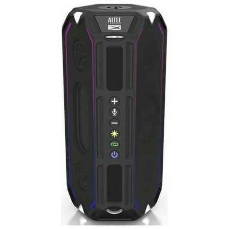 UPC: 0021331023766 | Altec Lansing HydraShock Everythingproof Portable Wireless Bluetooth Speaker Blk 20 Hrs Playtime IP67 Waterproof LED Lighting