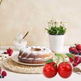 thumbnail image 4 of Jiibva 1Pc Fake Cherry Artificial Fruit Model Simulation Cherry Ornament Craft Food Photography Props Home Wedding Party Decorations, 4 of 7