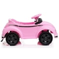 thumbnail image 3 of Arnahaishe 12V Kids Ride On Car Toy with Parental Remote Control, USB and Bluetooth, Gift for Kids Aged 2-4, Pink, 3 of 9