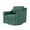 Blackish Green, variant on Swivel Accent Chair, Paproos Linen Upholstered Armchair, 31’’Wide 360 Degree Swivel Barrel Chair with Cushions & Nailhead Trim, Comfy Reading Chair Club Sofa Chair for Living Room Bedroom, Beige