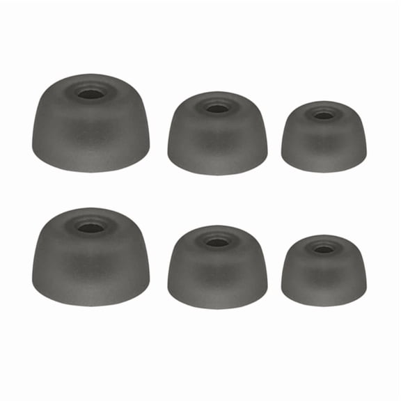 3Pairs Silicone Eartips Ear Tips for Jabra Elite 3 Wireles Earbuds Sports Earphones Case Replacement Ear Inserts