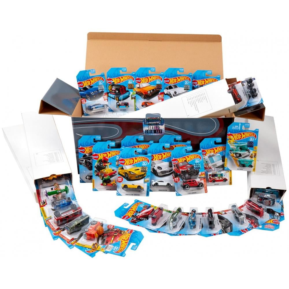 Hot Wheels 2018 105 Car Collector Set 1 