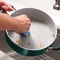 thumbnail image 3 of Tramontina 11 Piece Ceramic Nonstick Nesting Cookware Set — Stackable, Space Saving Set - Mediterranean, 3 of 11