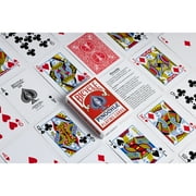 Bicycle Pinochle Playing Cards, Standard Index, 1 Deck (Red or Blue - Color May Vary)