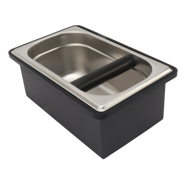 Contenedor de golpe de café molido, caja de golpe de café Contenedor de goma para café molido Caja de golpe de café Construcción robusta