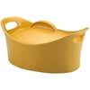 Rachael Ray Casseroval Stoneware 4.25 qt. Casserole Pan with Lid - Yellow