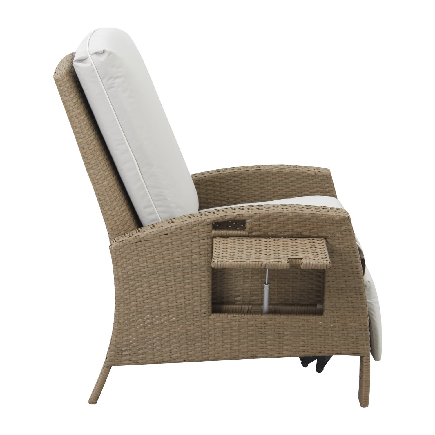 Outsunny Rattan Wicker Outdoor Adjule Recliner Lounge Chair Outsunny Rattan Wicker Outdoor Adjule Recliner Lounge Chair Com