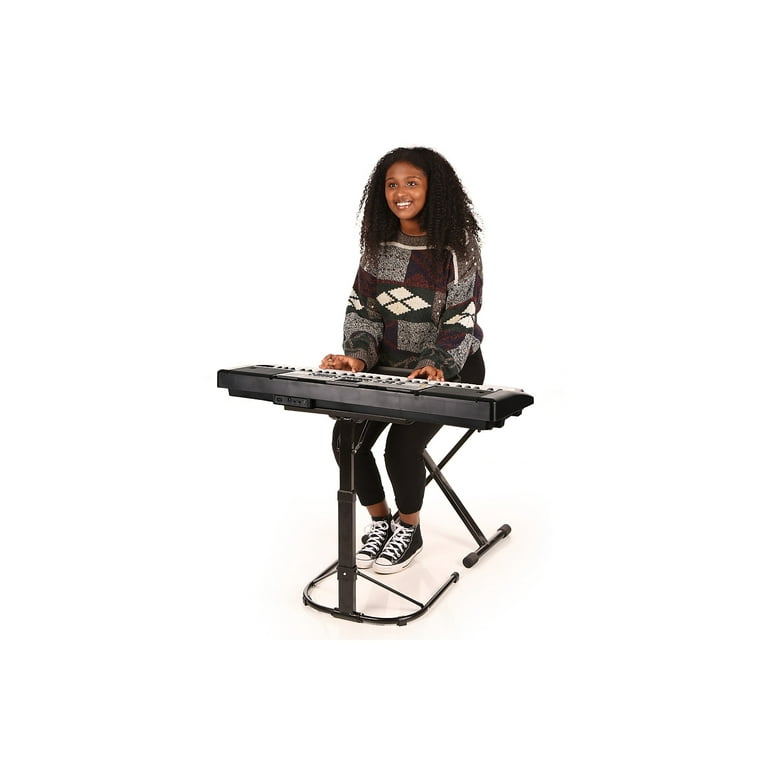 Best Choice Products 61-key Beginners Electronic Keyboard Piano Set W/ Led,  3 Teaching Modes, H-stand, Stool, Microphone : Target