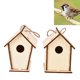thumbnail image 1 of Casas de Pájaros de Madera, Diy Bird House Kids Arts and Crafts Decorations for Family for Garden, 1 of 7