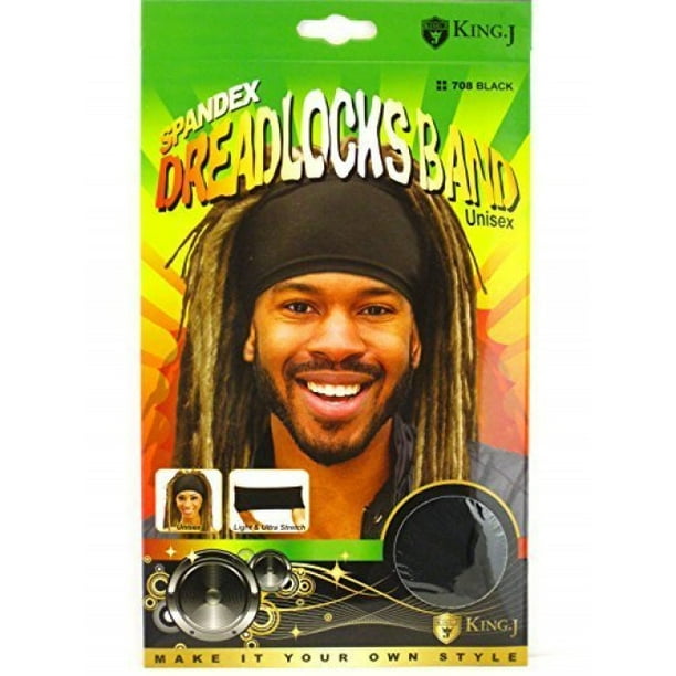 Unisex Spandex Dreadlocks Band (Black) Unisex Spandex Dreadlocks Band (Black)