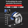 thumbnail image 5 of Kit De Sierra Circular De 7-1/4 Pulgadas 190mm 1650w Azul/Negro, 5 of 5