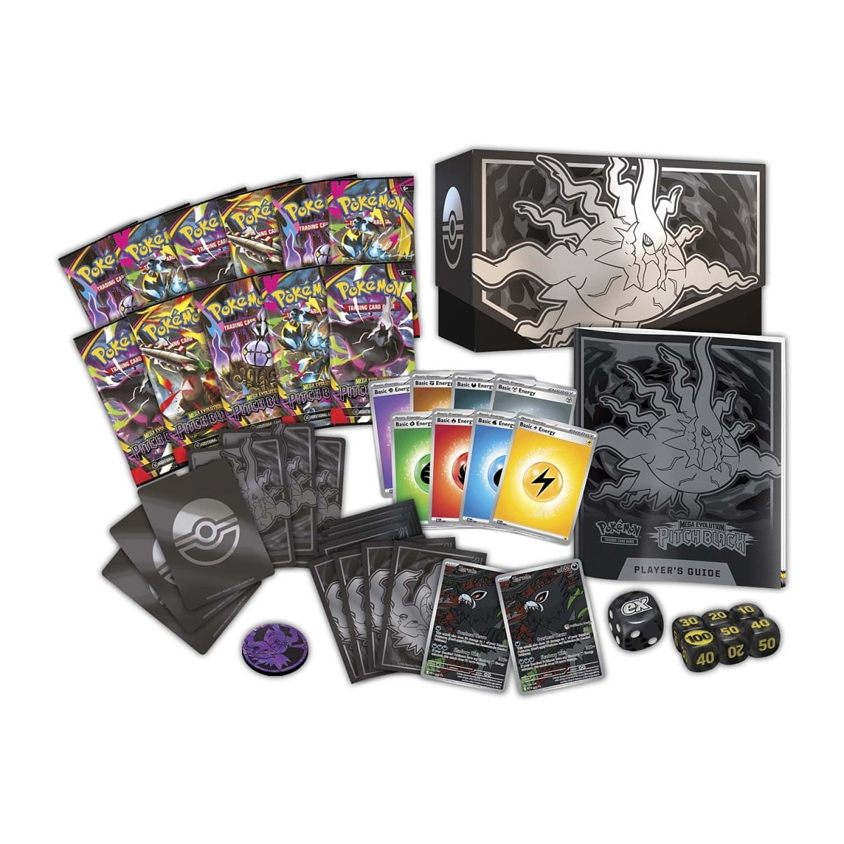 Pokemon TCG: Mega Evolution - Pitch Black Pokemon Center Elite Trainer Box