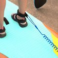 thumbnail image 2 of Ehuebsd 10 Pies en Espiral SUP Leash Stand Up Paddle Board Surfboard Leash Leg Rope (Azul), 2 of 7