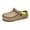 Khaki, variant on YOURDIARY Men's Slip On Chef Shoes, Lightweight Closed Toe Non Slip Oil Resistant Waterproof Work Clogs with Cushioned Insole for Kitchen Restaurant Nursing Food Service