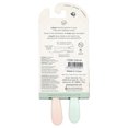 thumbnail image 2 of Green Sprouts First Food Spoons, 6+ Months, Light Sage/Light Grapefruit, 2 Pack, 2 of 3