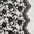 thumbnail image 4 of Zelouf Lydia Sequin Embroidery On Lace  , Sewing, DIY, Crafts Fabric by the Yard, Black, 1 Yard, 4 of 4