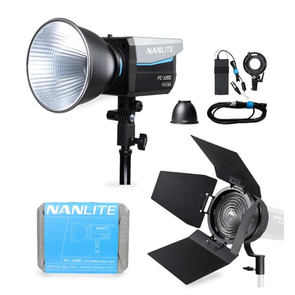 Foco LED NANLITE FC120C RGBW con Lente Fresnel