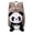 czb# Coffee220, variant on CUZIBR Toddler Backpack Plush Panda Doll Lightweight Kids Rucksack Padded Adjustable Shoulder Straps Book Bag For Boys Back To School Use