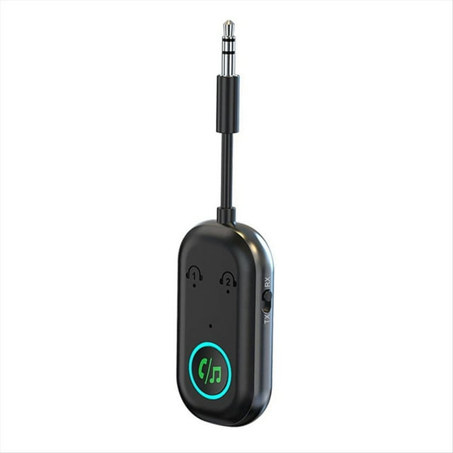El Receptor y Transmisor Bluetooth para Automóvil BR08 RX y TX Admiten la Conexión de Dos Dispositivos Bluetooth Al Mismo Tiempo