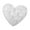 White, variant on Cake Mold Heart Shape Food Grade Silicone Environmentally Friendly Chocolate Mold for Baking