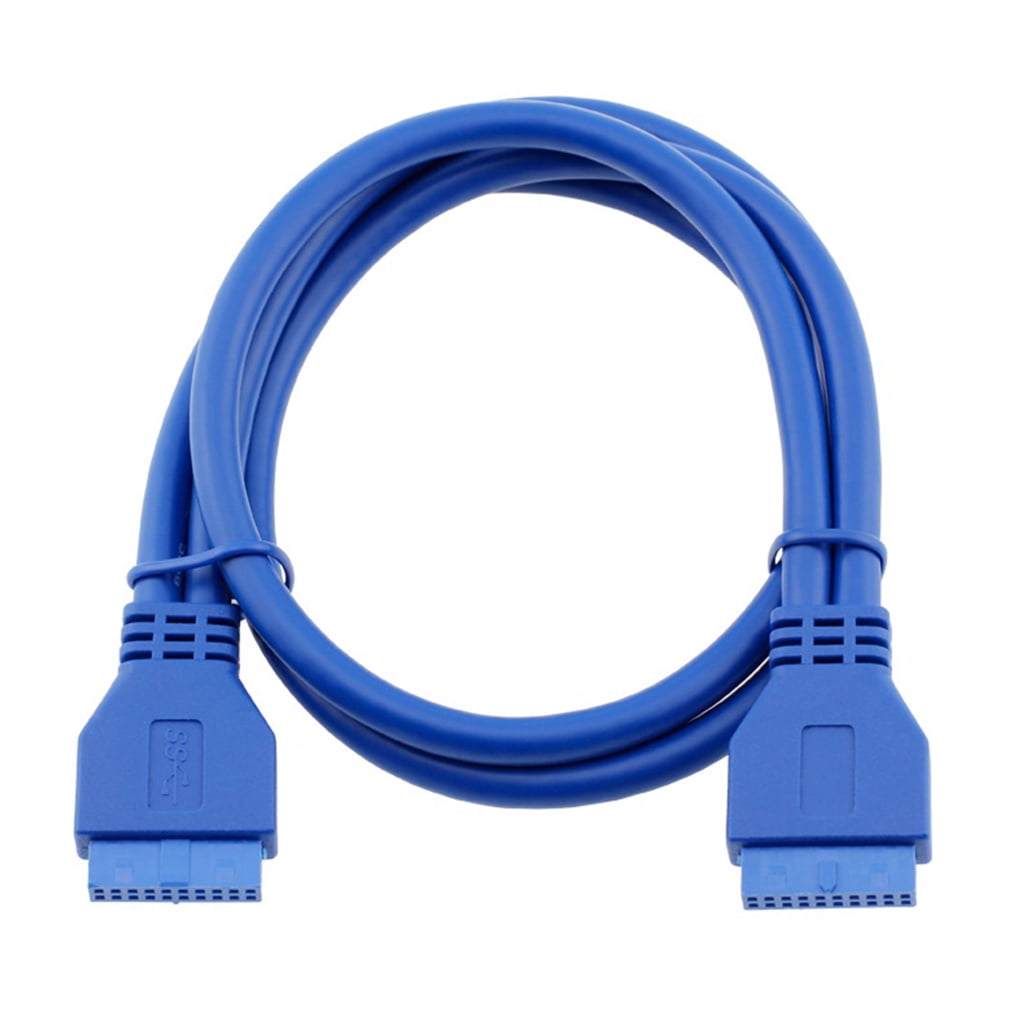 USB 3 0 Motherboard 20 Pin Header Extension Adapter Cable USB Double