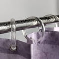 thumbnail image 2 of Transparent Plastic Shower Curtain Rings for Bathroom 24 Pieces Durable and Sturdy, 2 of 8