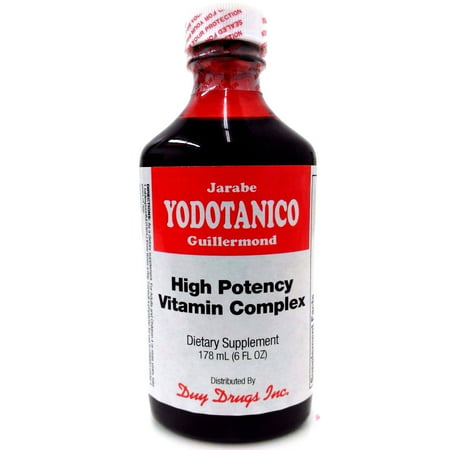 Yodotanico High Potency Vitamin Complex Iodine Dietary Supplement 6 fl (Best Source Of Dietary Iodine)