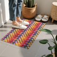 thumbnail image 4 of Colorful Geometric Pattern Door Rugs,Washable Non Slip Door Mats Indoor,Decorative Door Mats,Entry Mat Indoor for Entrance,Bedroom,Kitchen,Bathroom,16"x24", 4 of 6