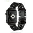 thumbnail image 3 of BadPiggies Cowboy Chain Replacement Bands Strap Bracelet for Apple Watch iWatch Series 7 6 5 4 3 2 1 38/40mm 42/44mm, 3 of 6