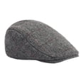 thumbnail image 1 of Sombrero de Boina Yinane Gorro de Conducción Espiga Cuadros Hombre Gris Claro, 1 of 8