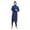 Blue, variant on MuXiKeJi Clothes Womens Swimsuits 2 Piece Modest Swimwear Full Body Swimming Top Pants Long Sleeve Rash Guard