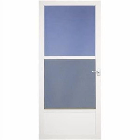 Larson 254342 32" Classic View Storm Door, White