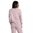 thumbnail image 2 of Fruit of the Loom Women's Crafted Comfort Fleece Crew Sweatshirt, Sizes S-2XL, 2 of 10