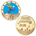 thumbnail image 5 of Colección de monedas conmemorativas de Super Mario Bros Anime, regalos, figuras de acción, juguetes, juego Luigi, lindas monedas con insignia, regalo de cumpleaños para niños, regalo de Navidad, 5 of 5