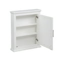 thumbnail image 5 of Linon Serenity Bathroom Medicine Cabinet, White, 5 of 12