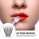 thumbnail image 5 of 3 pinceles de maquillaje de silicona para sombras de ojos y labios, herramientas profesionales, 5 of 6