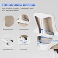 thumbnail image 5 of Ergonomic Office Chair - Home Office Desk Chair with Adaptive Lumbar Support, Computer Chair with Footrest,Armrest, Adjustable Height, 5 of 6