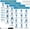 Blue, variant on Chair Yoga Poster Set for Seniors & Beginners-3 Illustrated Guides,1 28-Day Challenges, 8 Double-Sided Clips &1 Dry-Erase Marker, 36 Poses Wall Chart Includes Postures, Instructions &  Tips