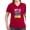 Garnet, variant on CafePress - Power Rangers Team Home Wor Women's V Neck T Shirt - Women's V-Neck Dark T-Shirt