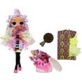 thumbnail image 2 of LOL Surprise OMG Dance Dance Dance Miss Royale Fashion Doll with 15 Surprises Including Magic Blacklight, Shoes, Hair Brush, Doll Stand and TV Package, 2 of 7