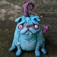 thumbnail image 2 of Statue d'Ornement en Résine en Forme de Figurine de Chien Zombie Artware de Jardin, 2 of 3