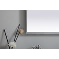 thumbnail image 5 of Metal Frame Arch Mirror 27x36 Inch in Brass, 5 of 7