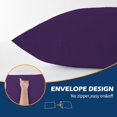 thumbnail image 3 of Almohada corporal de espuma viscoelástica DOWNCOOL, 20 x 54 pulgadas, color morado, 3 of 5