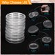thumbnail image 3 of Soportes para monedas de dólar Uxcell, cápsulas de monedas de plástico, suministros para colección de monedas, contenedor transparente de 30 mm, 3 of 6