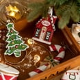 thumbnail image 5 of Bola con forma de árbol de Navidad, colgante decorativo para árbol de Navidad, bolsa de regalo de Navidad, coche, casa, muñeco de nieve, guirnalda, adorno de Año Nuevo, 5 of 5