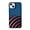 Blue Red, variant on Water Ripple Wave Pattern Soft Compatible with iPhone Case (Dark Purple,iPhone 14 Pro Max)