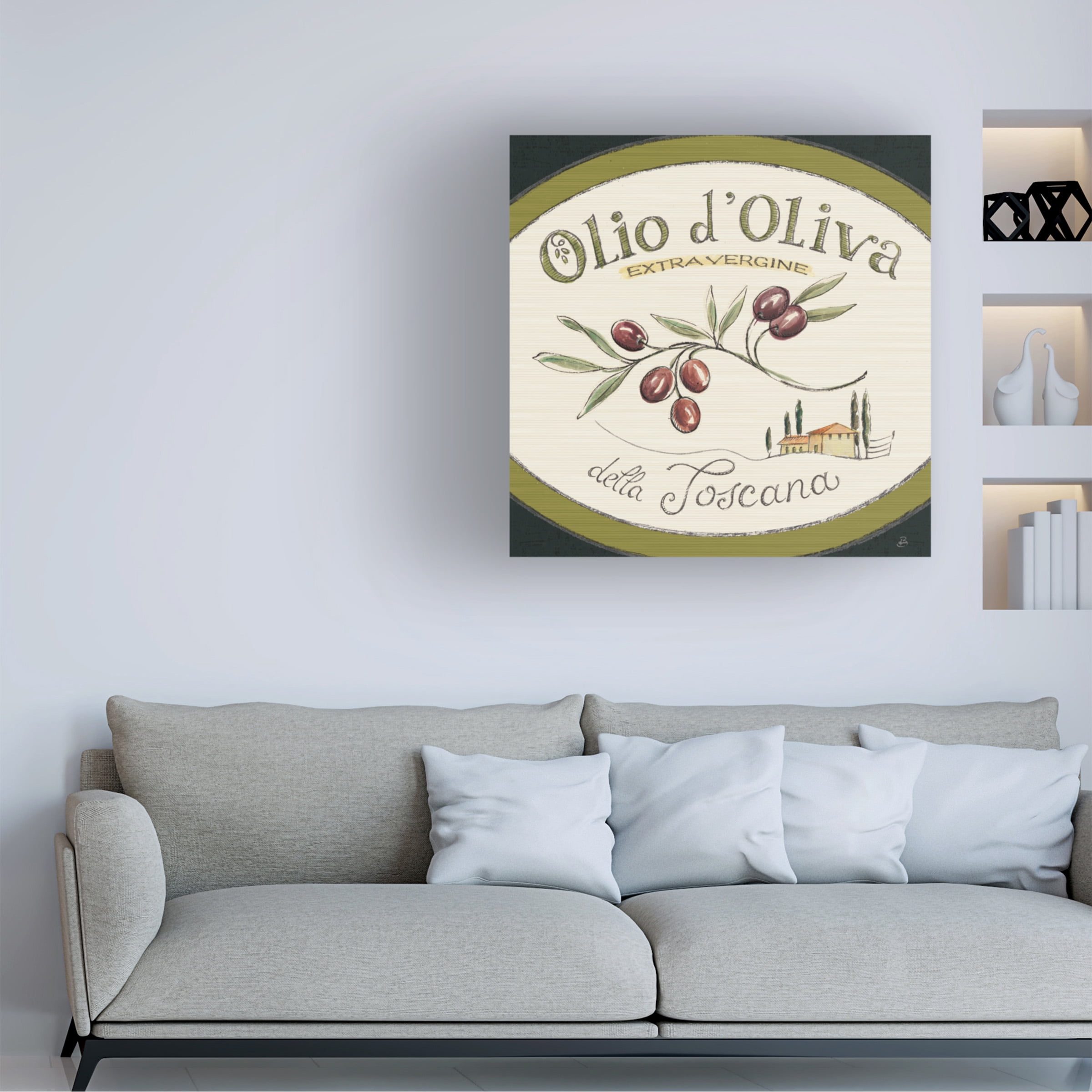 Trademark Fine Art 'Tuscan Flavor VI' Canvas Art by Daphne Brissonnet