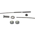 thumbnail image 1 of VistaView CableTec - Fast and Easy Stainless Steel Cable Railing Installation Kit for Residential Metal Posts - 1/8 Inch Cable, 10 Feet with Brushed Stainless Chamfer Caps, 1 of 2