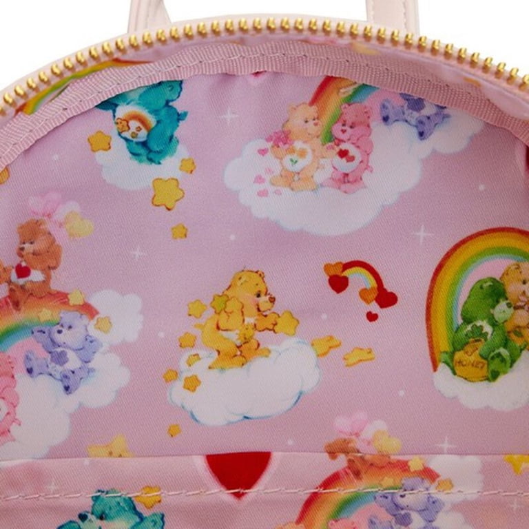 Loungefly Care Bears Cloud Party Mini Backpack with Glow-in 