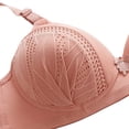 thumbnail image 5 of Loopsun Womens Bra Plus Size, Bras for Women, Womens Middle Aged and Elderly Bras without Steel Rings Large Size Underwear Comfortable Bra Orange M, 5 of 5